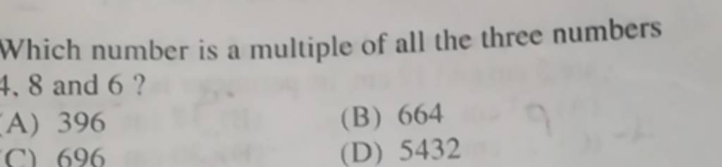 which number is a multiple of both 6 and 8