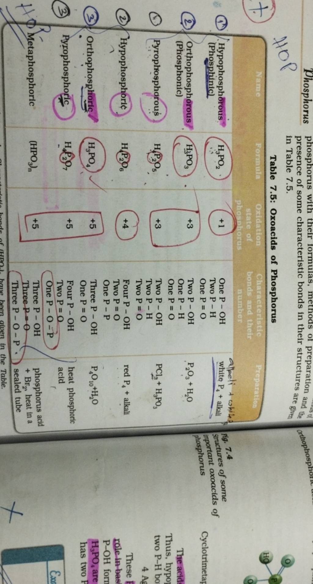 Phosphorus phosphorus with their formulas, methods of preparation and the..