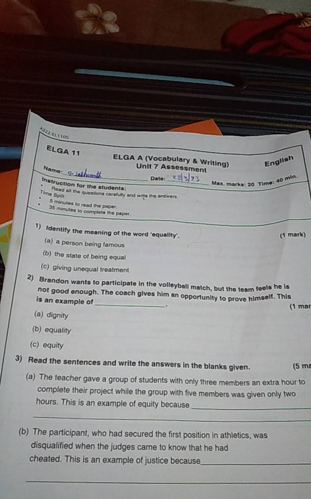 elga 8 workbook answers unit 5 term 2