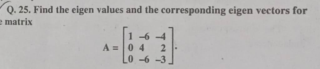 Sorting Eigen Values And Corresponding Eigen Vectors – WSVMVJ