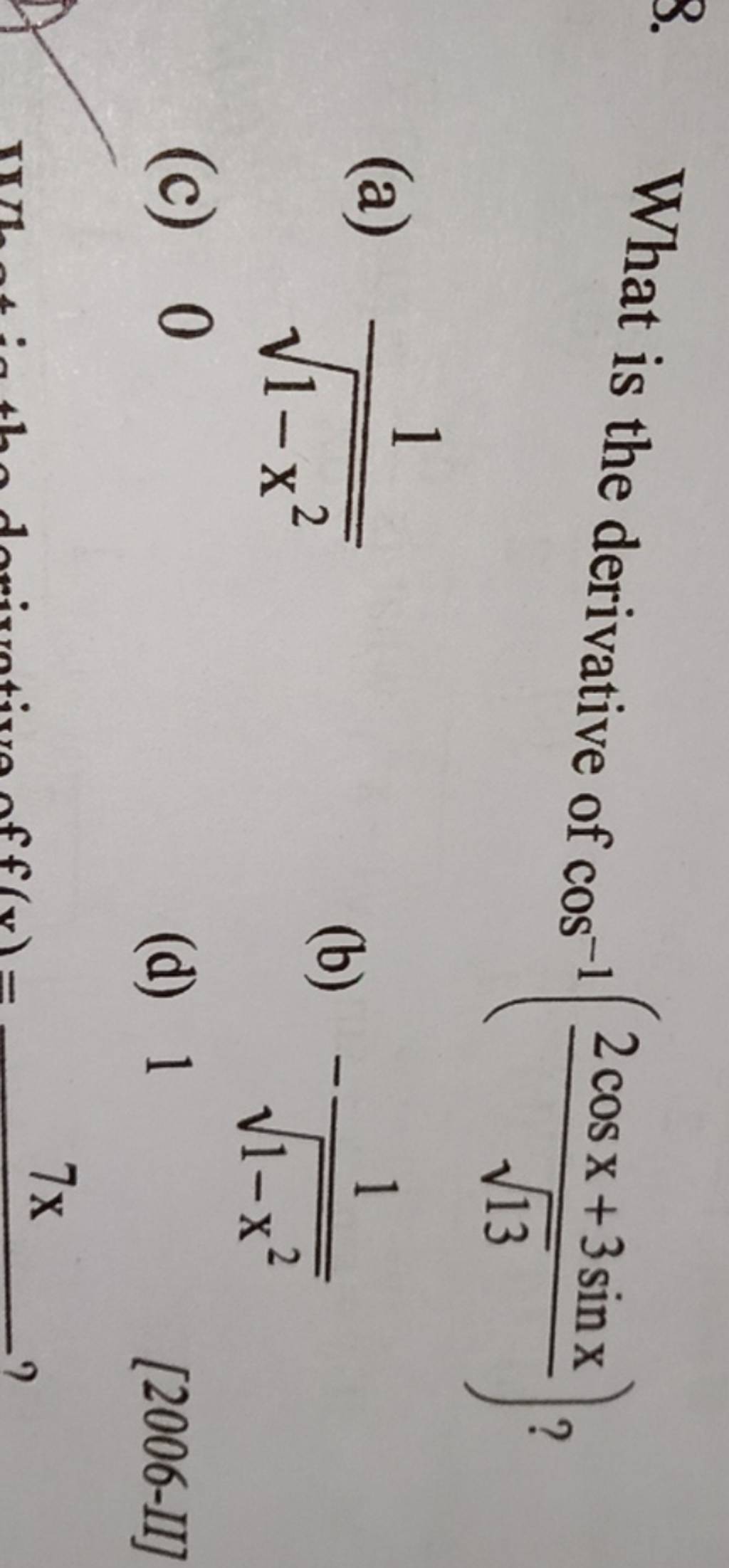 what-is-the-derivative-of-cos-1-13-2cosx-3sinx-filo