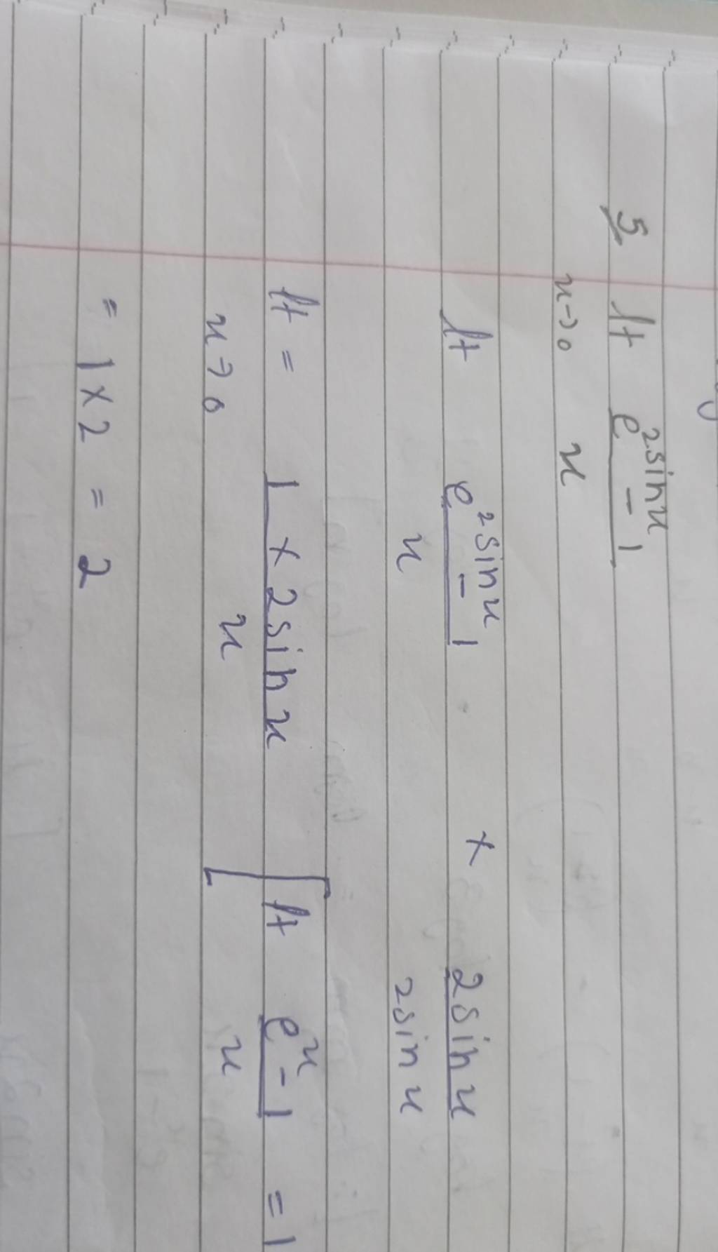 5-1-e2sinx-x-0x-it-xe2sinx-1-2sinx2sinx-1t-x1-2sinx-1-xex-1-1-1-2-2