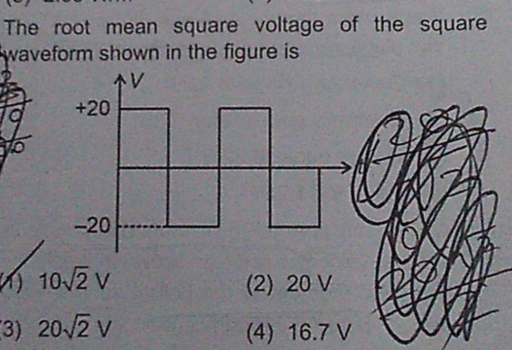 the-root-mean-square-voltage-of-the-square-waveform-shown-in-the-figure-i