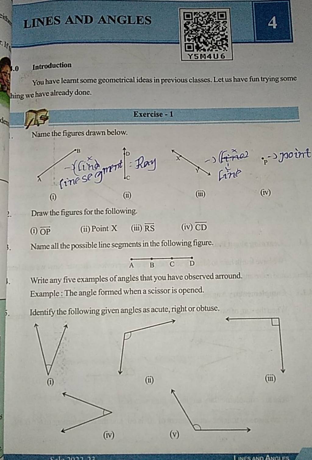 Draw The Figures For The Following. | Filo