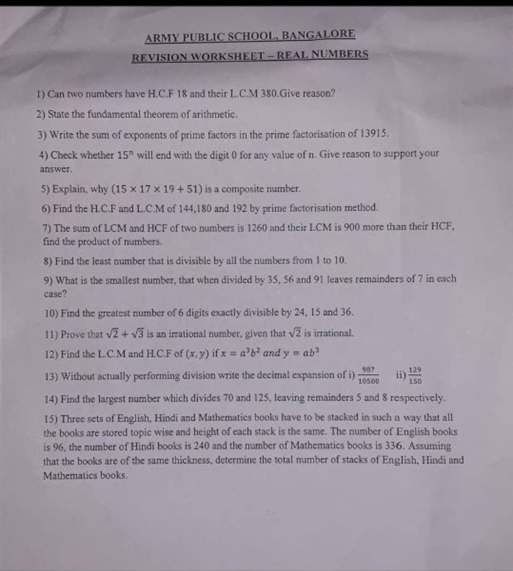 army-public-school-bangalore-revision-worksheet-real-numbers-filo