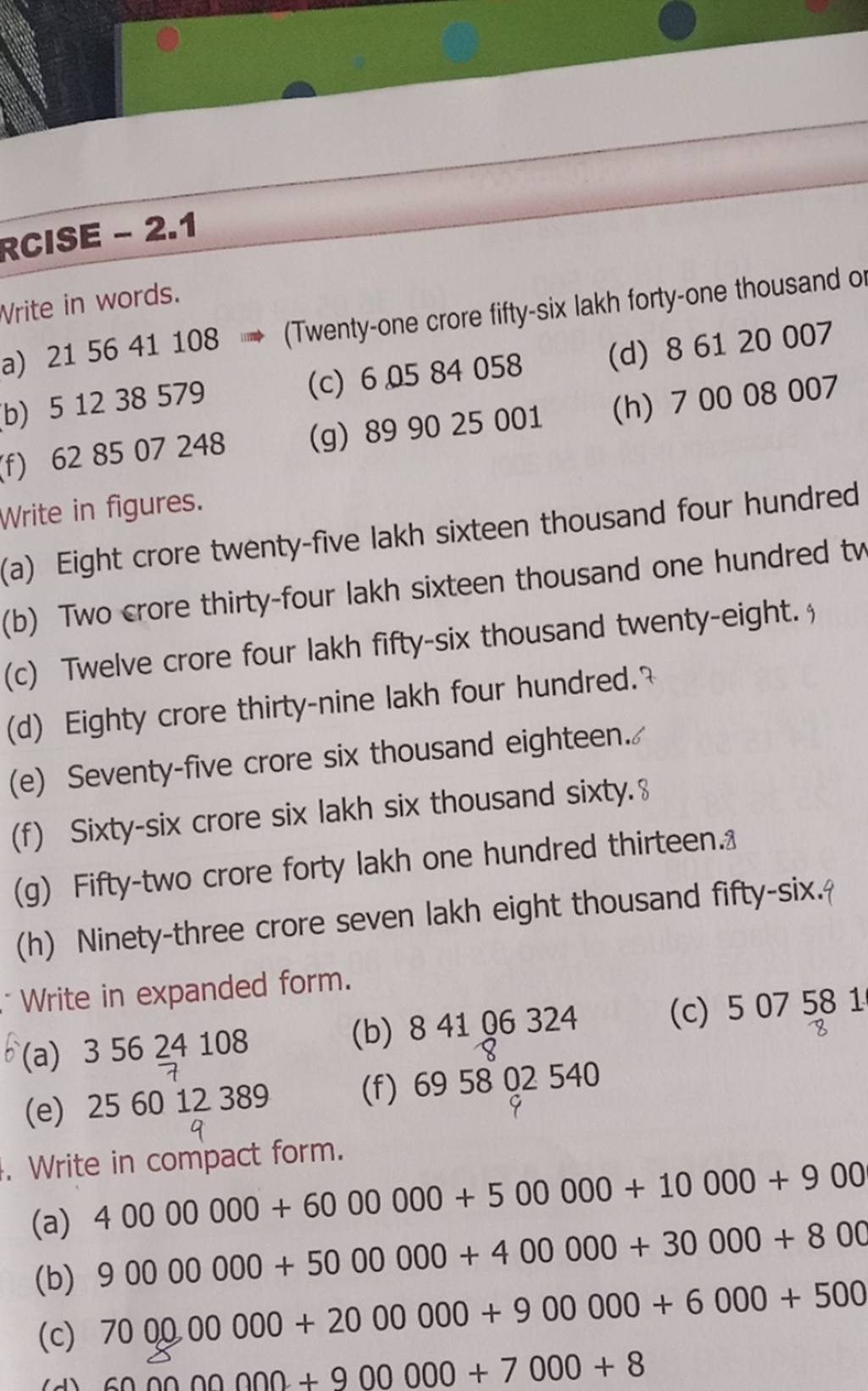 How To Write Eight Million Ten Thousand Six Hundred In Numbers