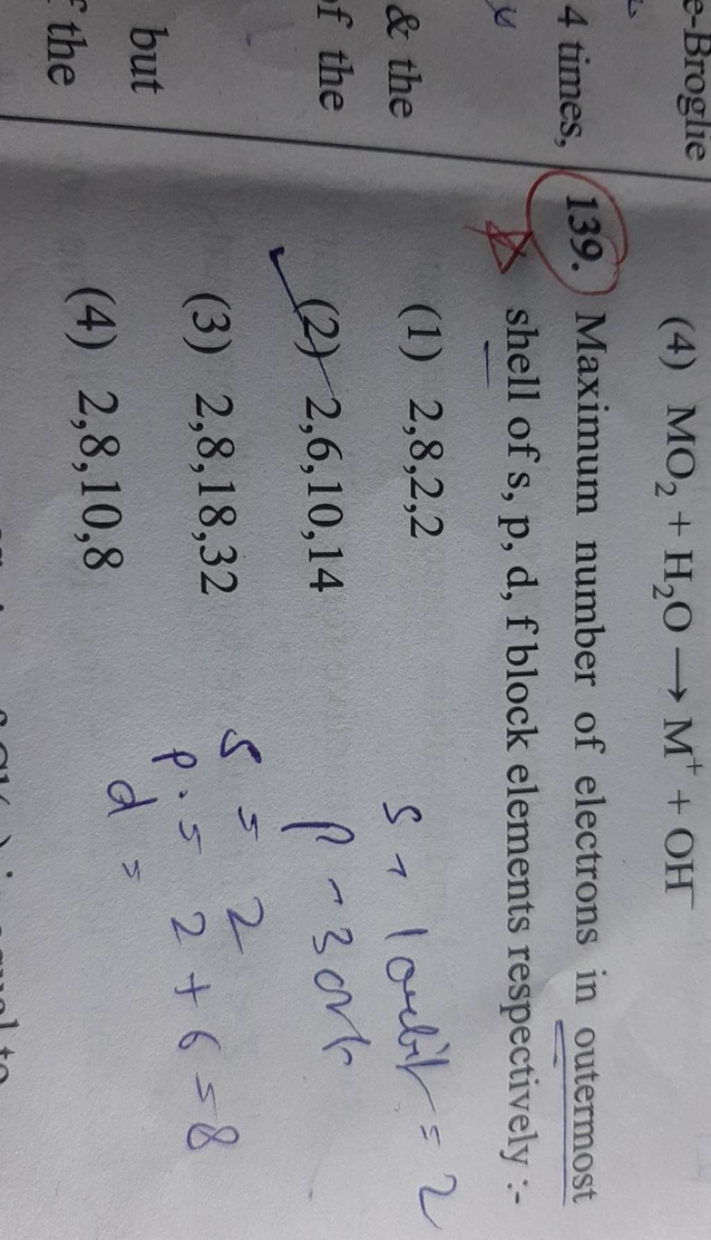 what is the maximum number of electrons in outermost shell