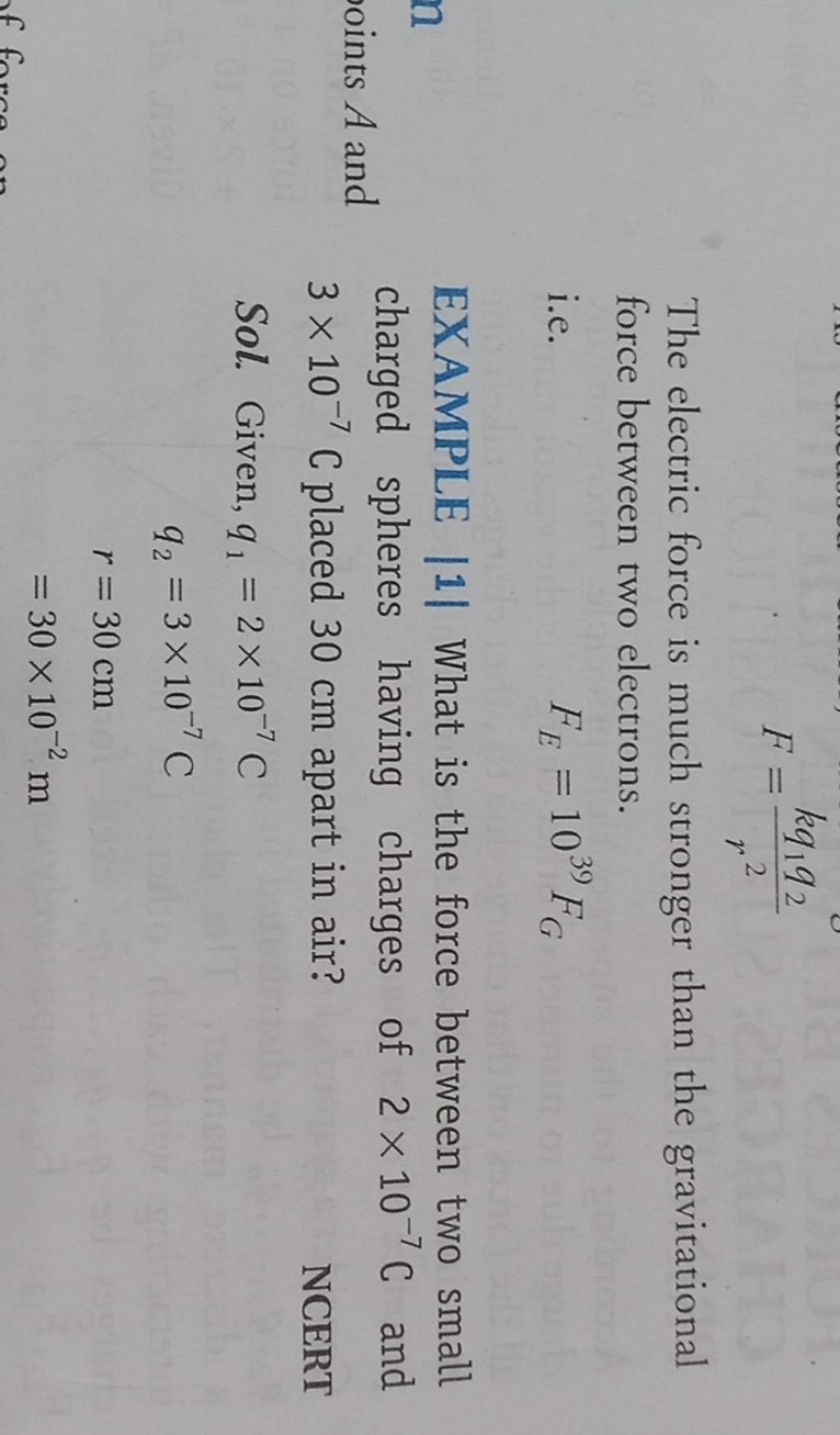 f-r2kq1-q2-the-electric-force-is-much-stronger-than-the-gravitational-f