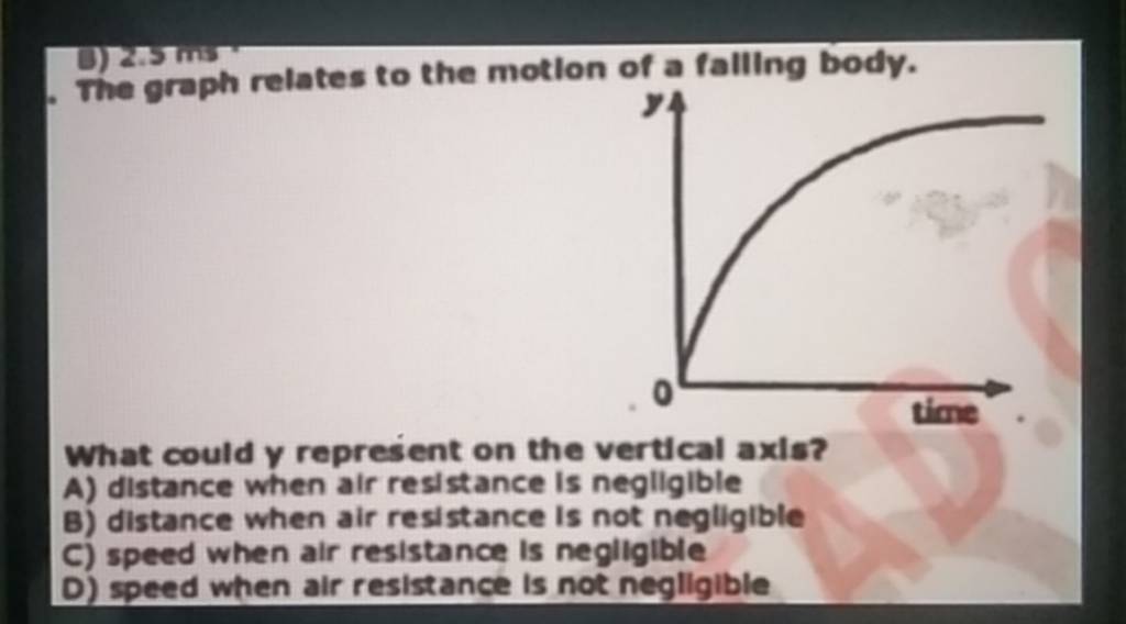 the-graph-relates-to-the-motlon-of-a-falling-body-what-could-y-represe