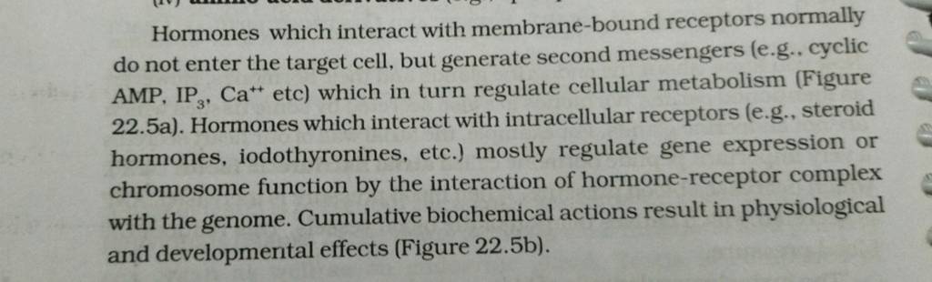 hormones-which-interact-with-membrane-bound-receptors-normally-do-not-ent