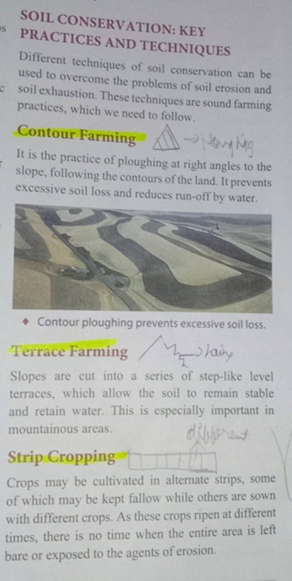 Soil Conservation Key Practices And Techniques Different Techniques Of S Soil Conservation Key Practices And Techniques Different Techniques Of S