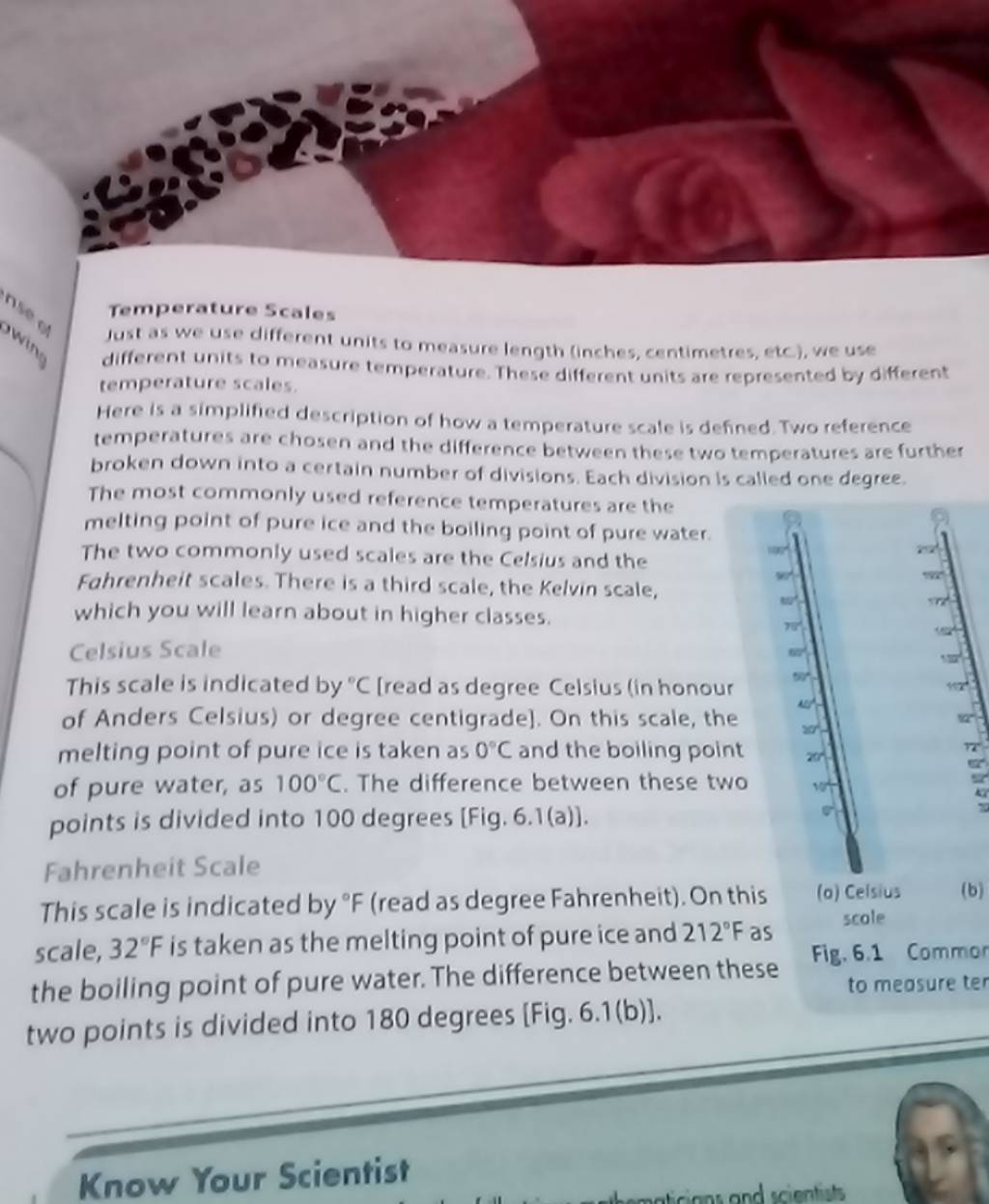 Temperature Scales Just as we use different units to measure length (inch..