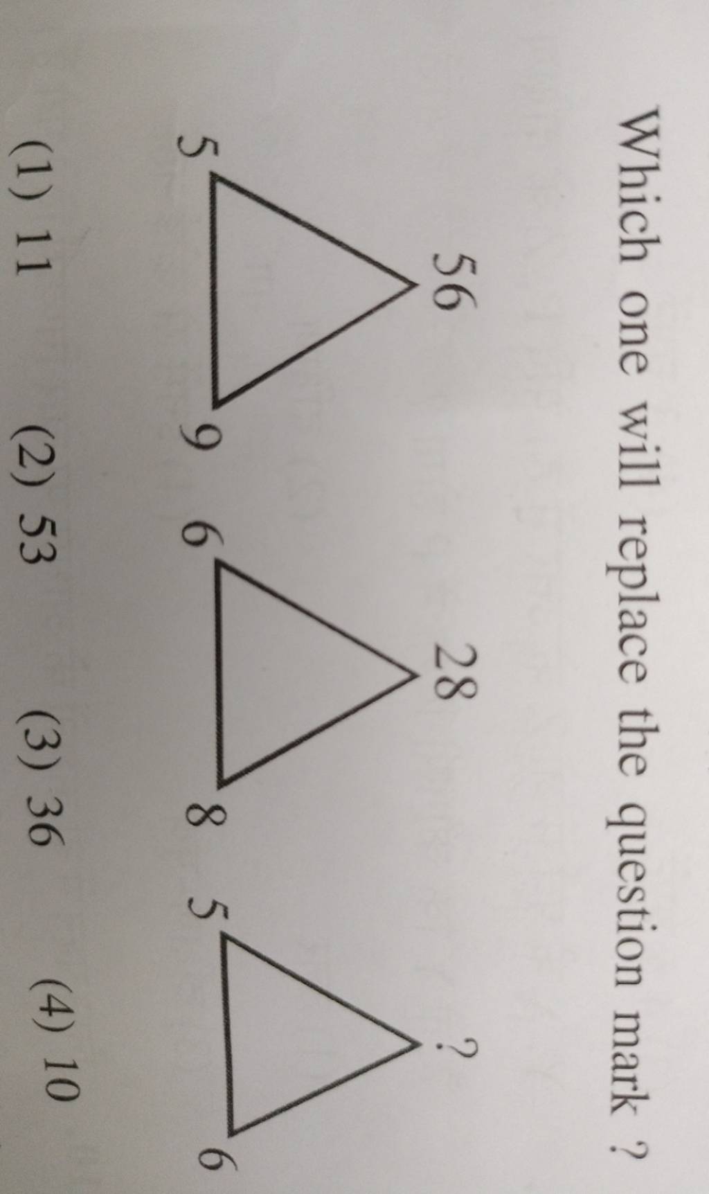  which one will replace the question mark filo