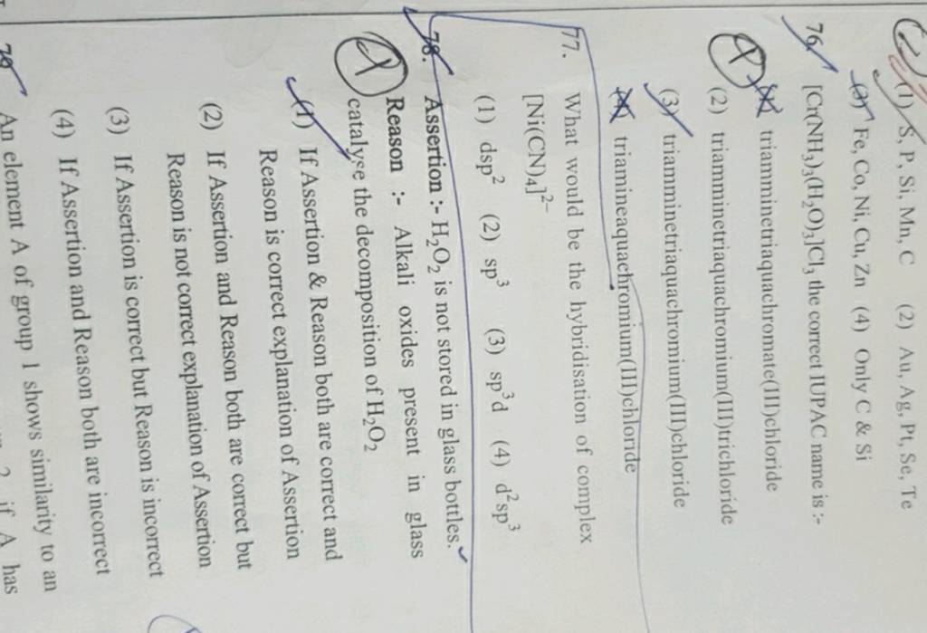 Cr NH3 3 H2 O 3 Cl3 The Correct IUPAC Name Is Triamminetriaquachr cr-nh3-3-h2-o-3-cl3-the-correct-iupac-name-is-triamminetriaquachr