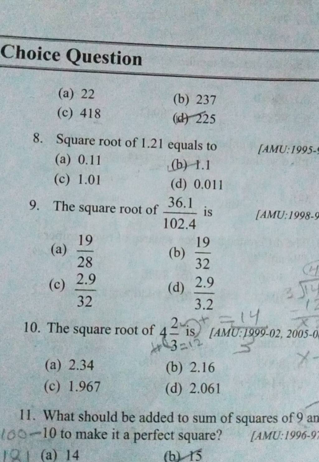 The Square Root Of 102 436 1 Is AMU 1998 9 Filo the-square-root-of-102-436-1-is-amu-1998-9-filo