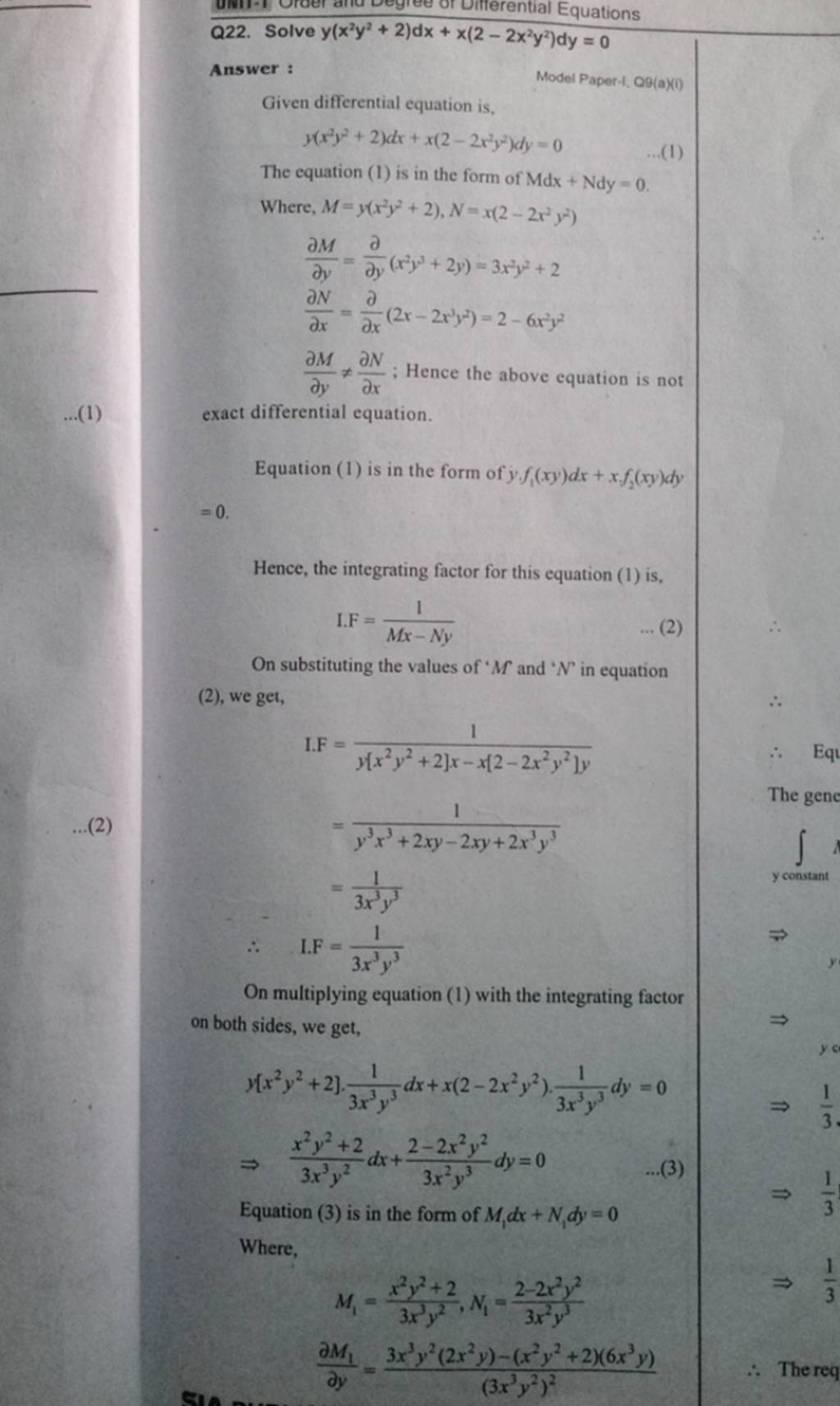 q22-solve-y-x2y2-2-dx-x-2-2x2y2-dy-0-answer-given-differential-equatio