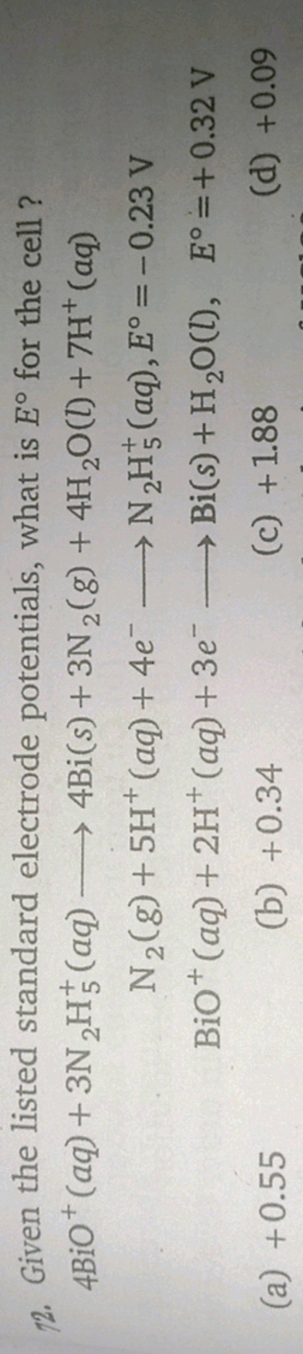 72-given-the-listed-standard-electrode-potentials-what-is-e-for-the-ce