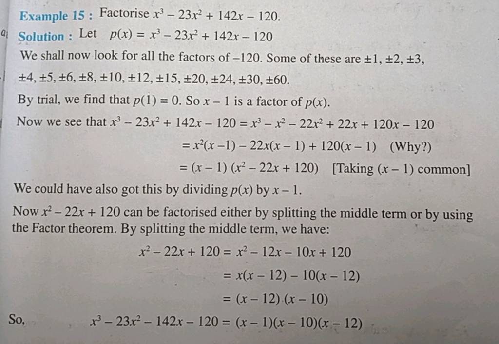 example-15-factorise-x3-23x2-142x-120-solution-let-p-x-x3-23x2-142x-1