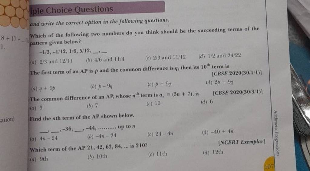 the-common-difference-of-an-ap-whose-nth-term-is-an-3n-7-is-cbse-2