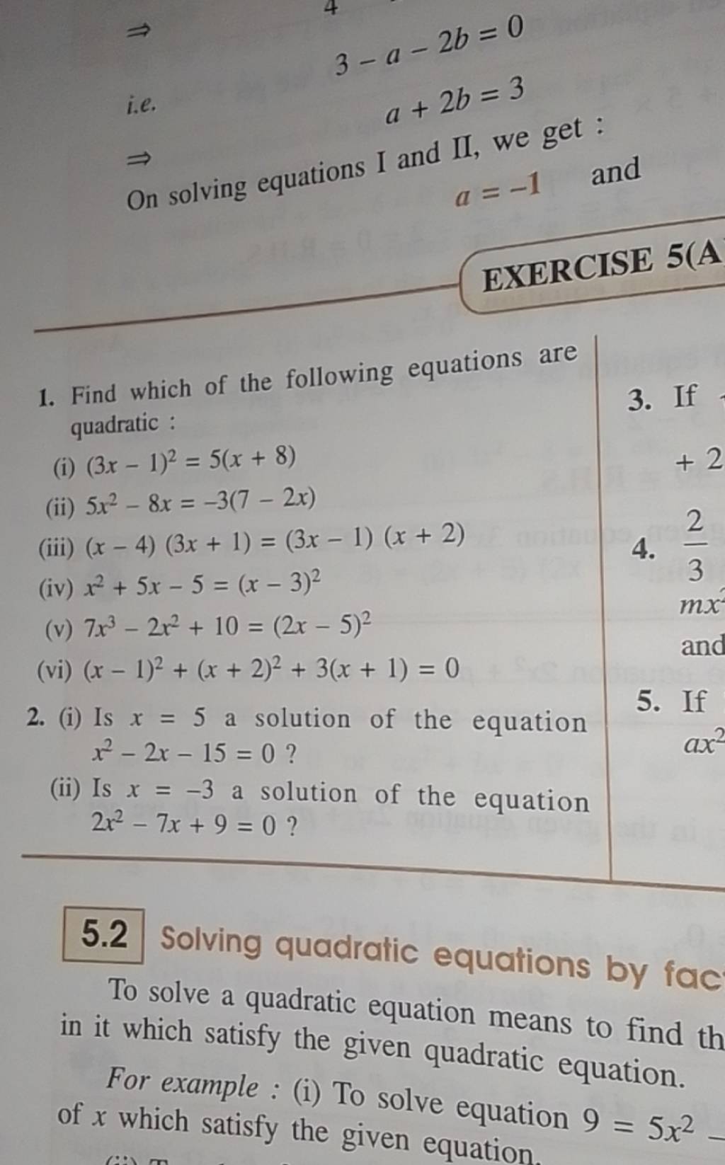 i-is-x-5-a-solution-of-the-equation-x2-2x-15-0-3-if-2-filo