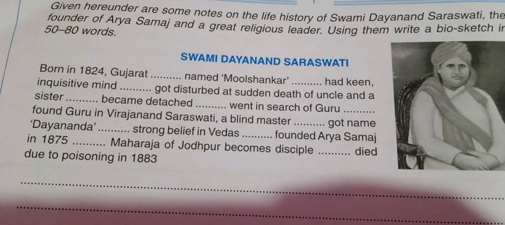 Swami Dayanand Saraswati Jayanti drawingDayanand Saraswati face Drawing  drawing viral  YouTube