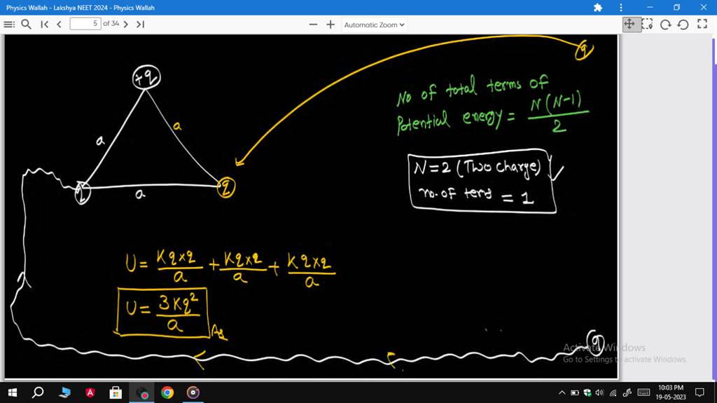 Physics WallahLakshya NEET 2024 Physics Wallah EQ K > O a a a + Auto..