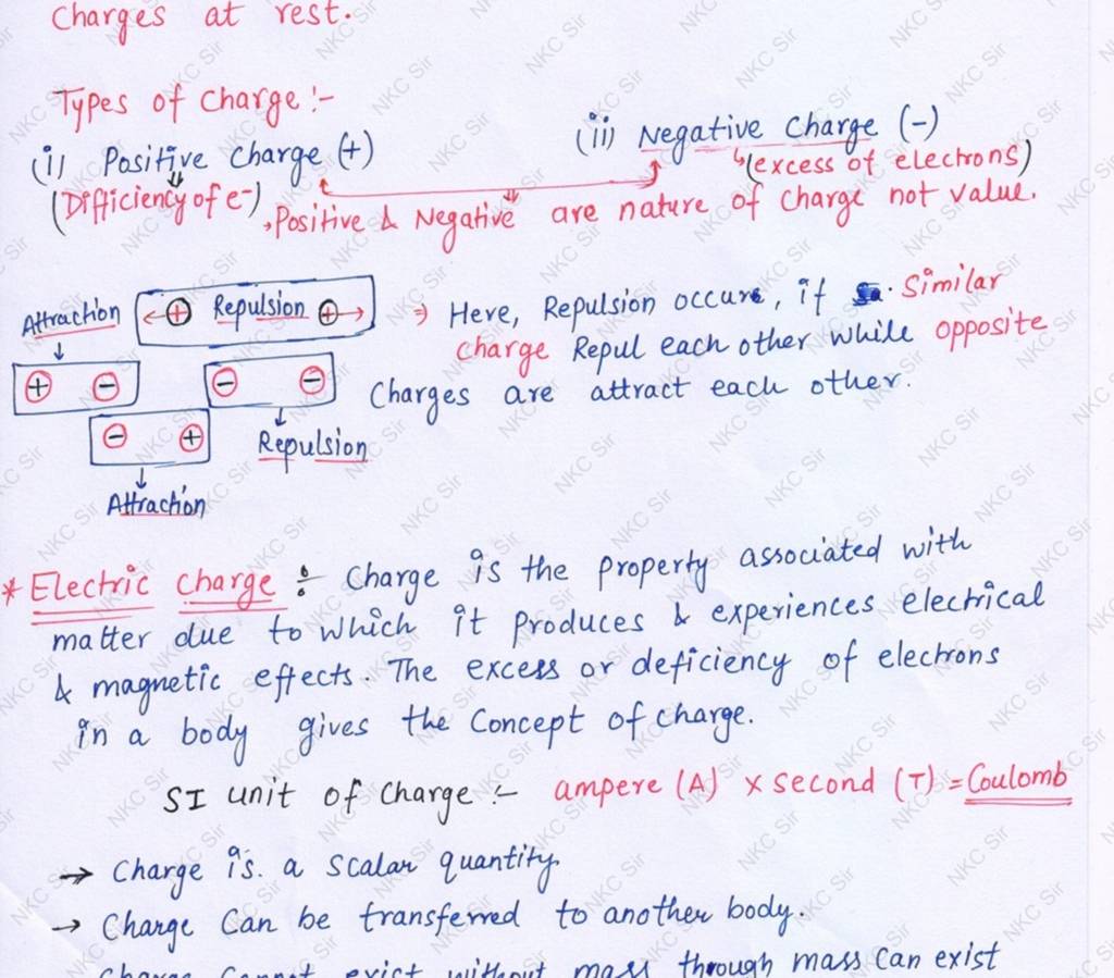 charges-at-rest-types-of-charge-i-positive-charge-t-ii-negative