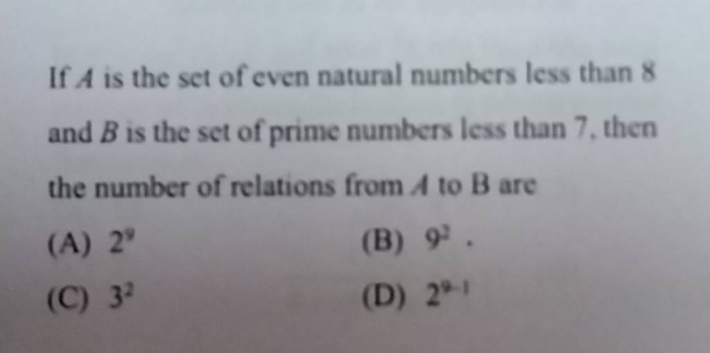 if-a-is-the-set-of-even-natural-numbers-less-than-8-and-b-is-the-set-of-p