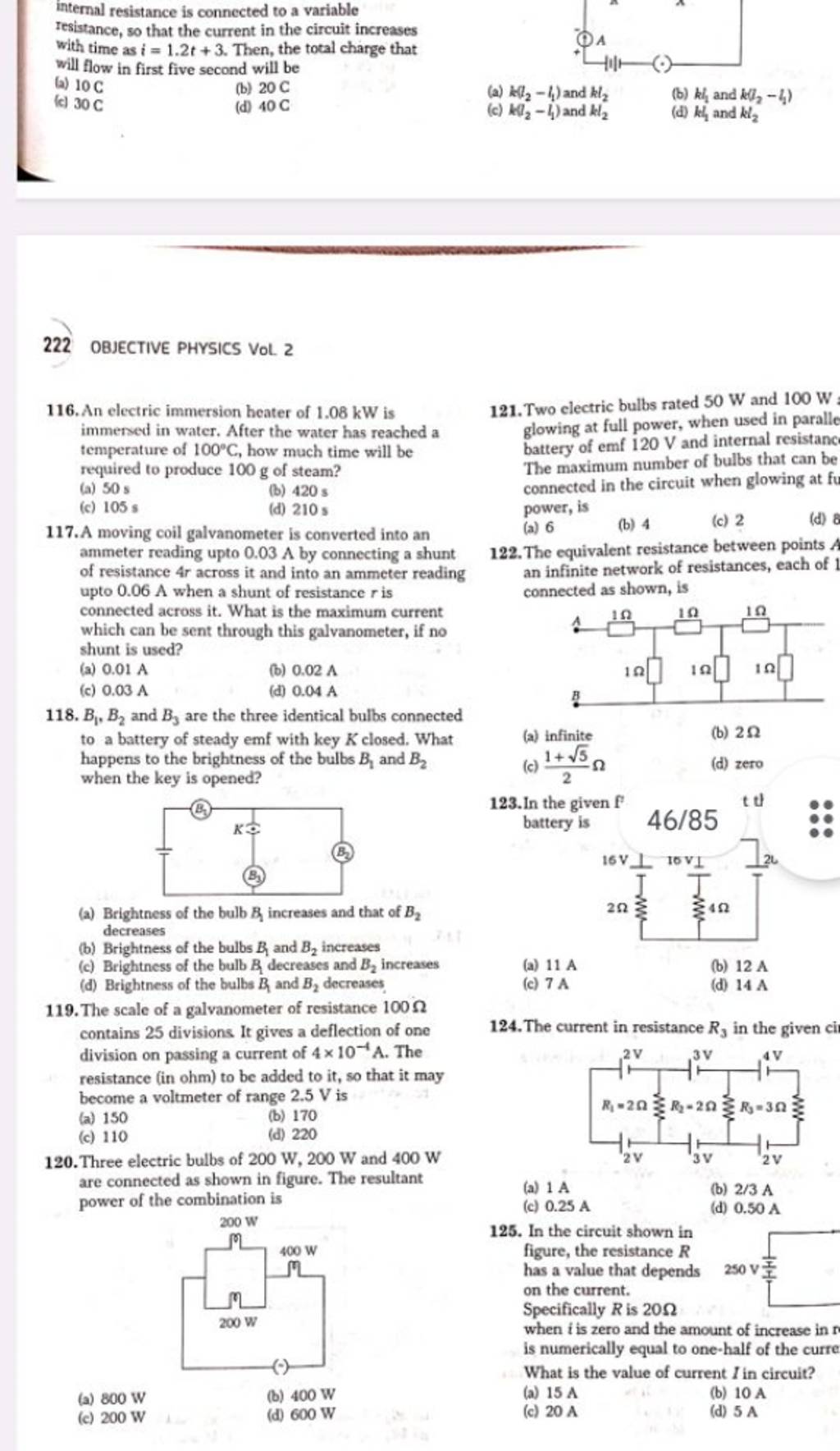 The equivalent resistance between points an infinite network of resistanc..