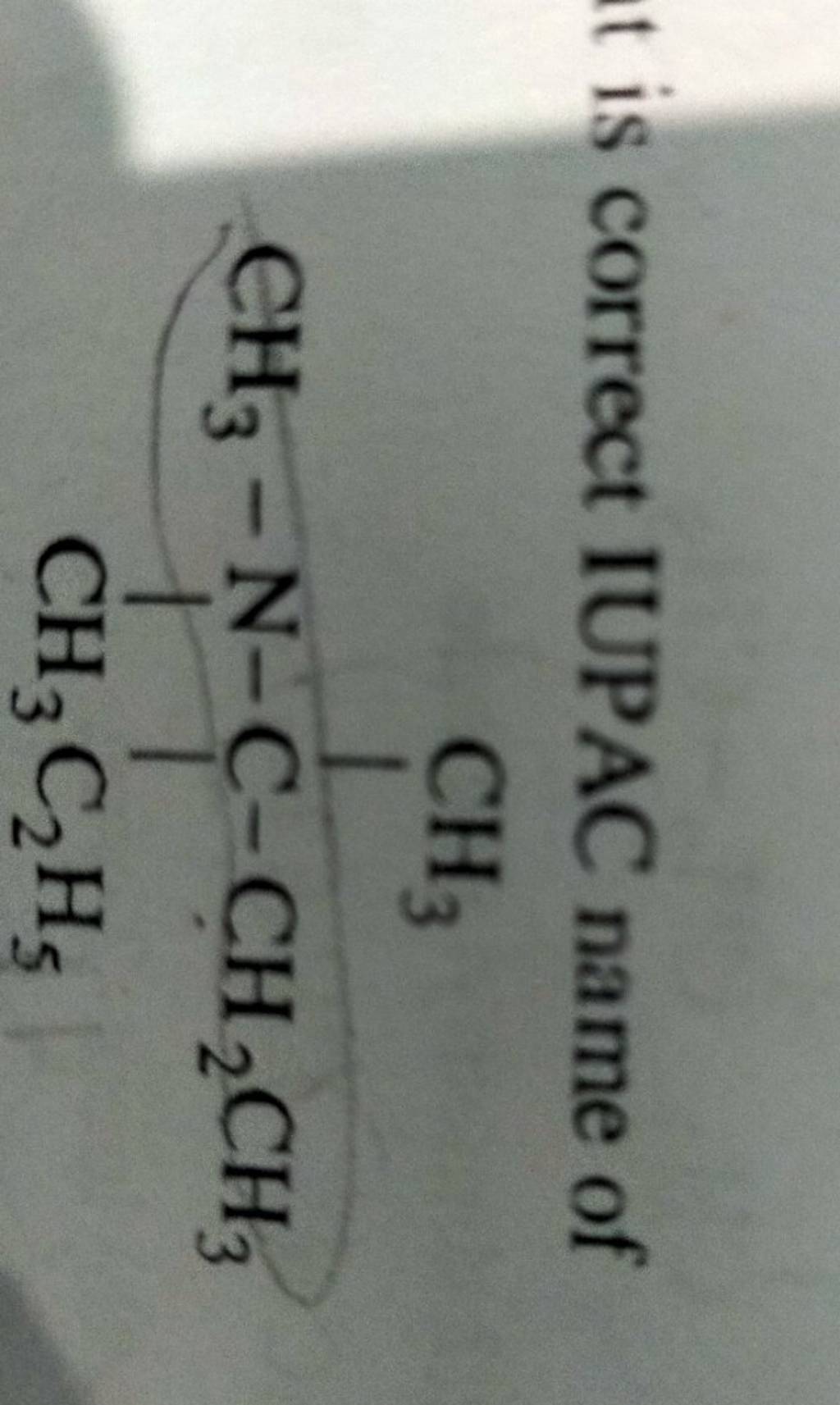 Is Correct Iupac Name Of Ccc C Cc N C C Filo Is Correct Iupac Name Of Ccc C Cc N C C Filo