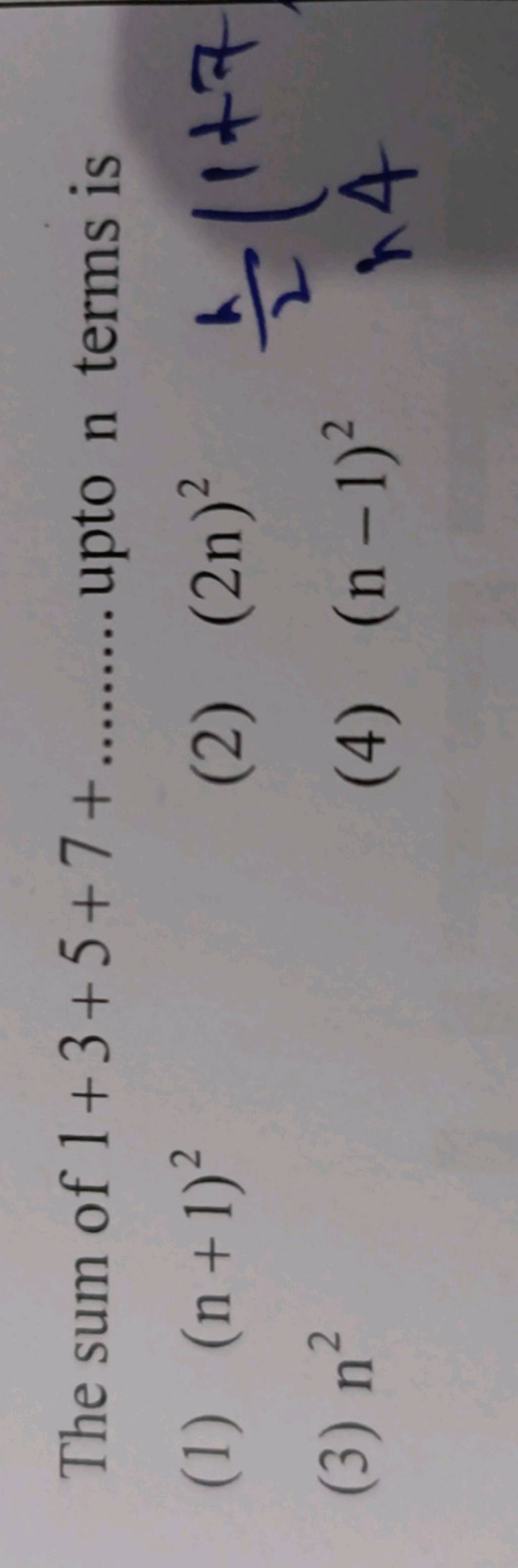 the-sum-of-1-3-5-7-upto-n-terms-is-filo