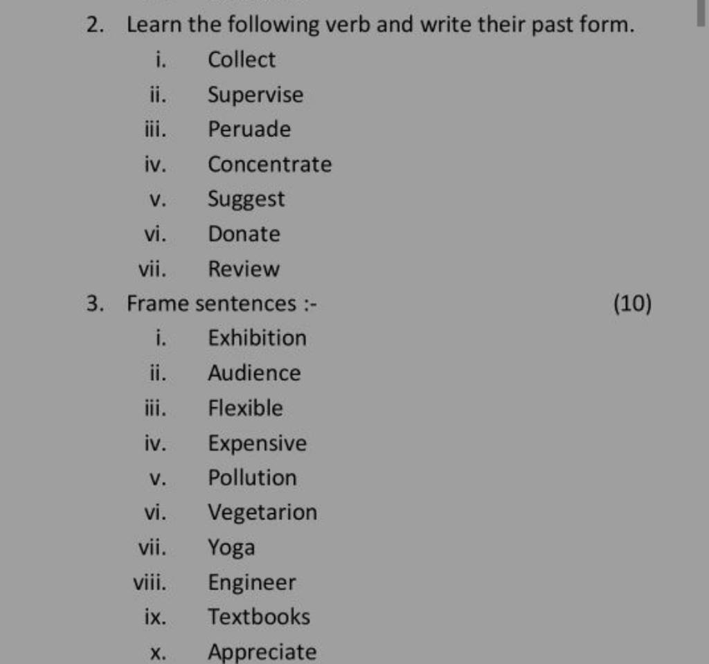 learn-the-following-verb-and-write-their-past-form-filo