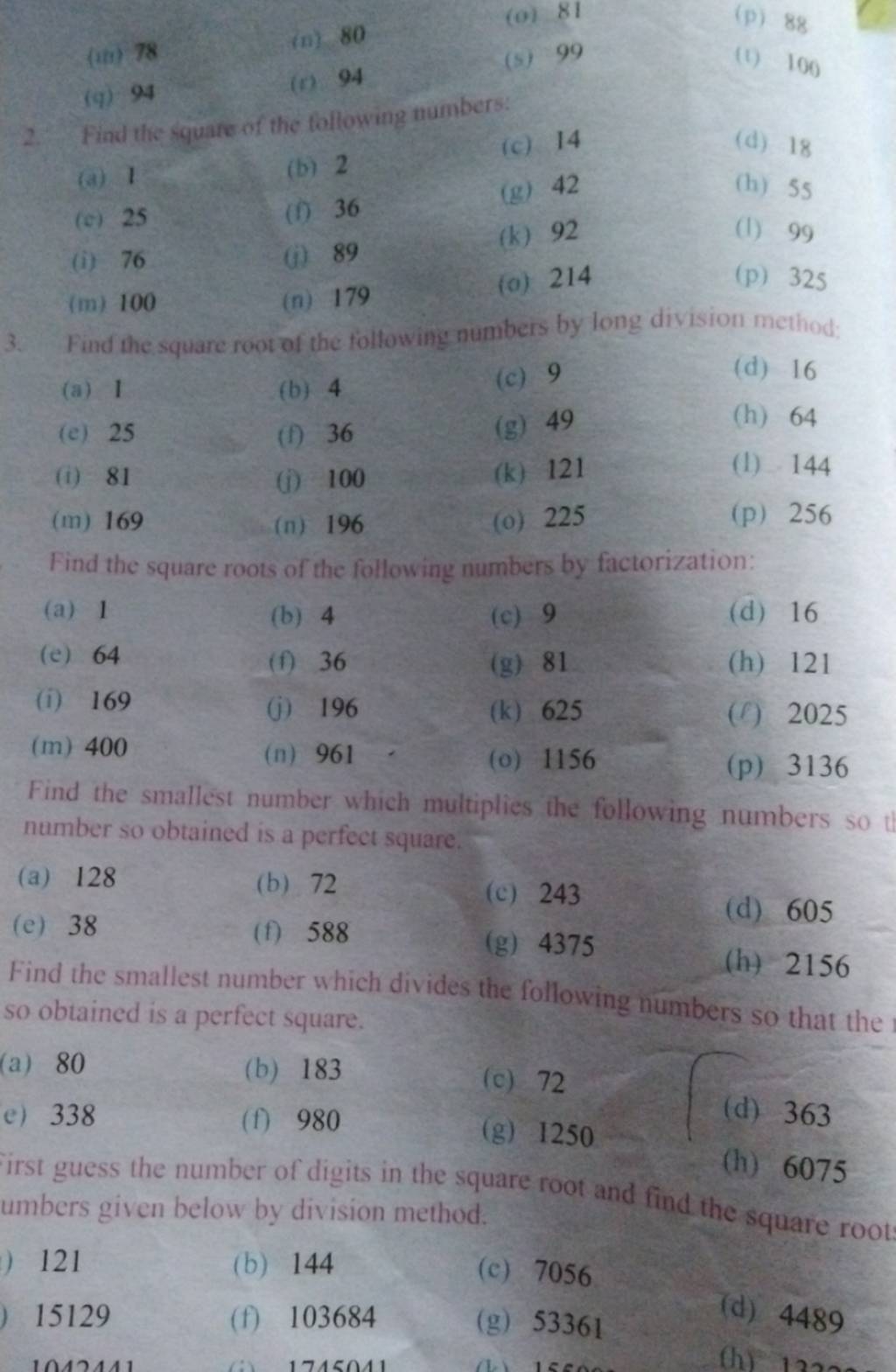 find-the-smallest-number-which-divides-the-following-numbers-so-that-the