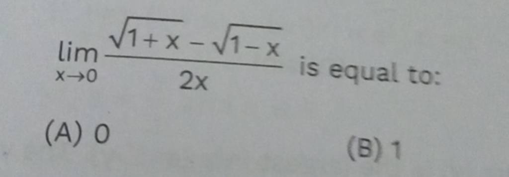 limx-0-2x1-x-1-x-is-equal-to-a-0-b-1-filo