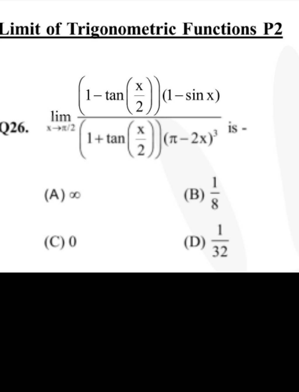 limit-of-trigonometric-functions-p2-q26-limx-2-1-tan-2x-2x-3-1-t