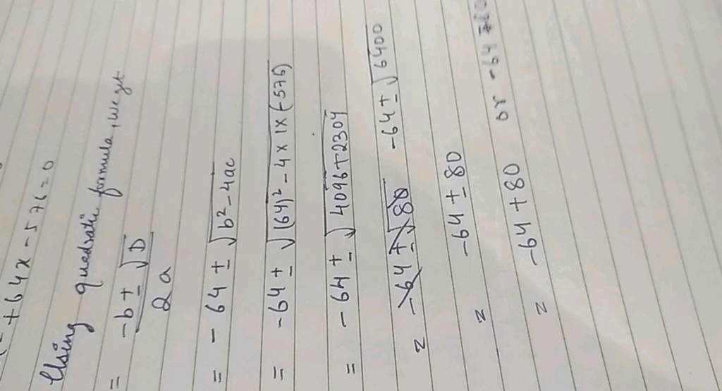 64x-576-0-using-quadratic-formula-we-yt-2a-b-d-64-b2-4ac-64-64-2