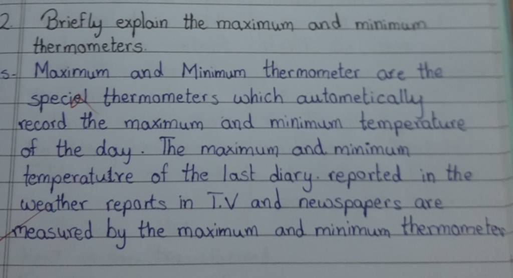 Maximum Thermometer - Mini Physics - Learn Physics