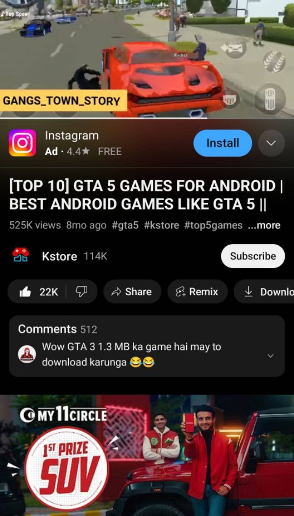 Download Games like GTA for Android - Best free Like GTA games APK