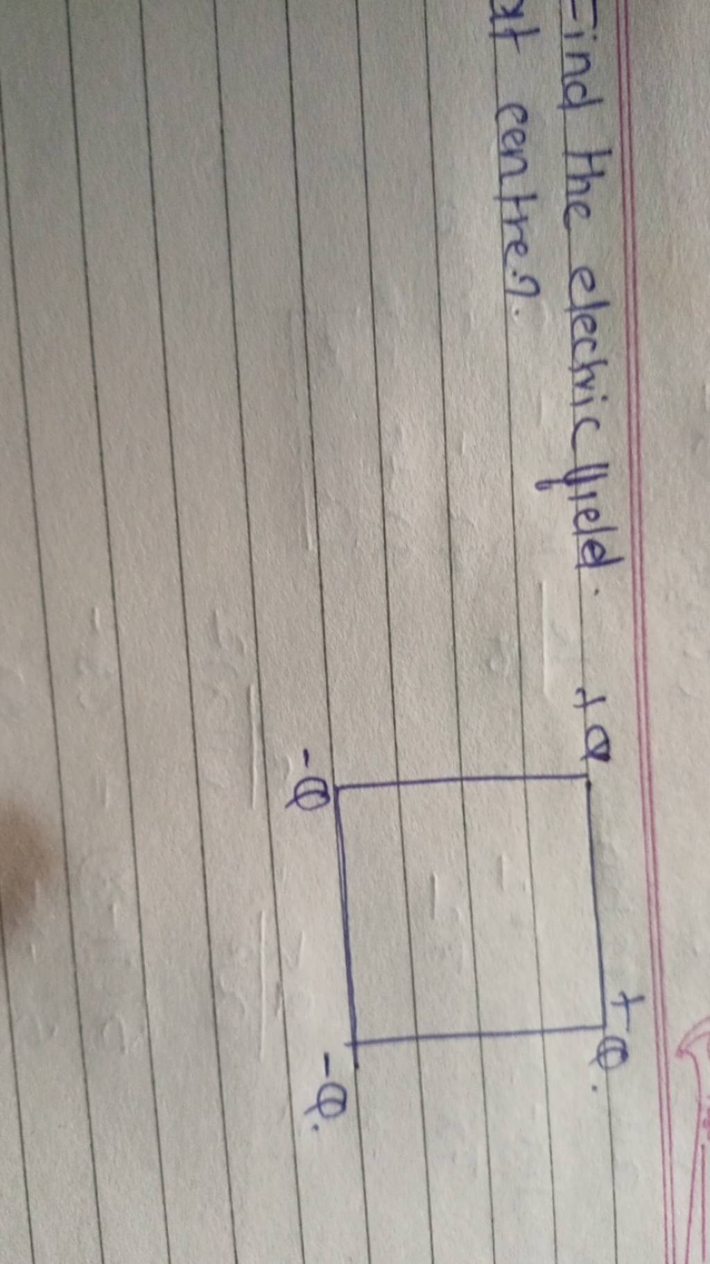 Find the electric yield. at centre? Filo