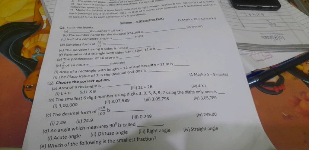 write the smallest 6 digit number using different digits