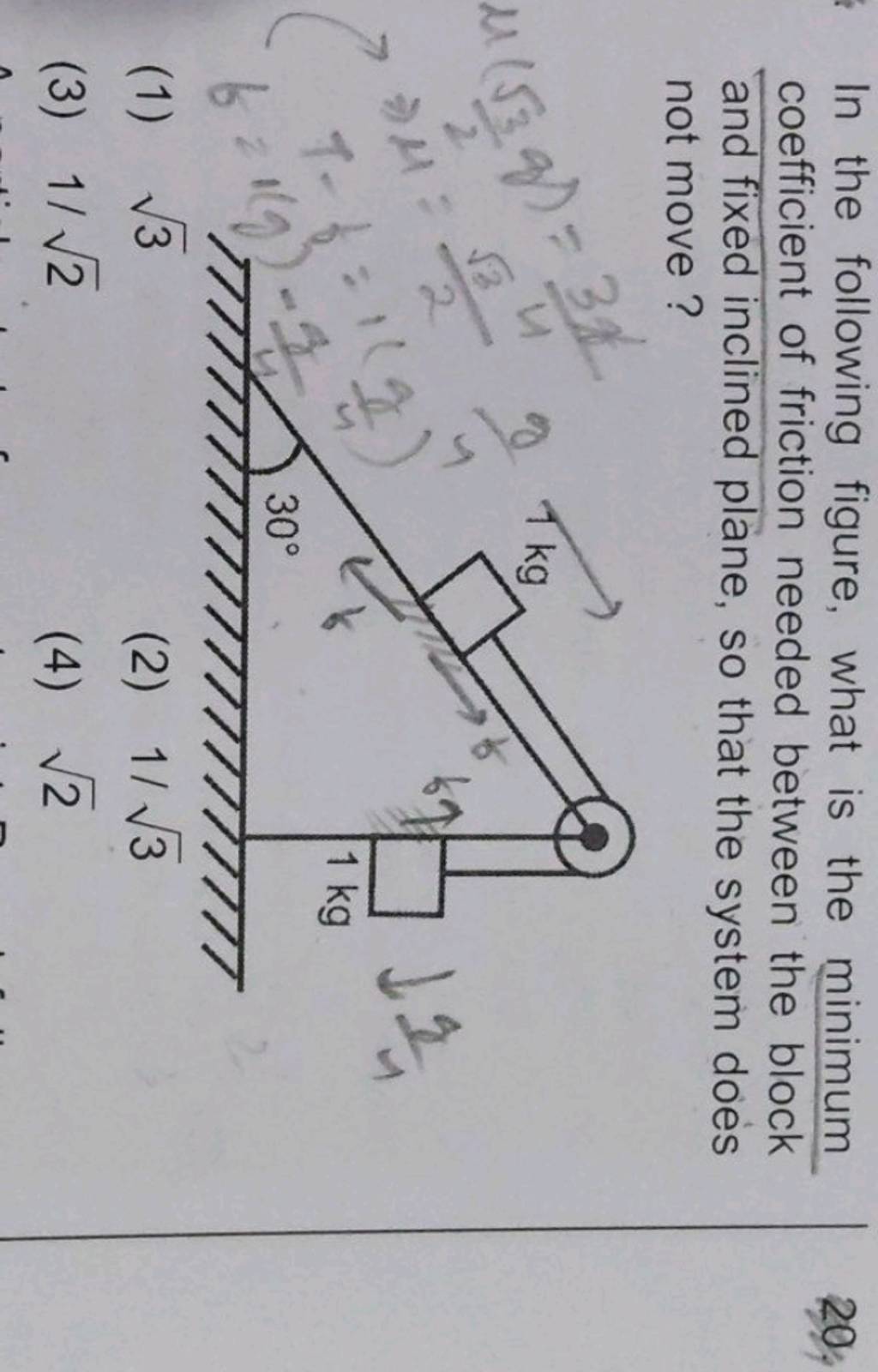 in-the-following-figure-what-is-the-minimum-coefficient-of-friction-need