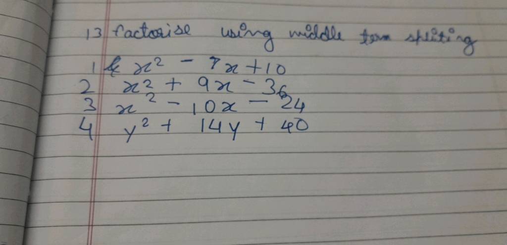 solved-a-factorise-x2-5x-14-b-solve-x2-5x-14-0-algebra-gauthmath