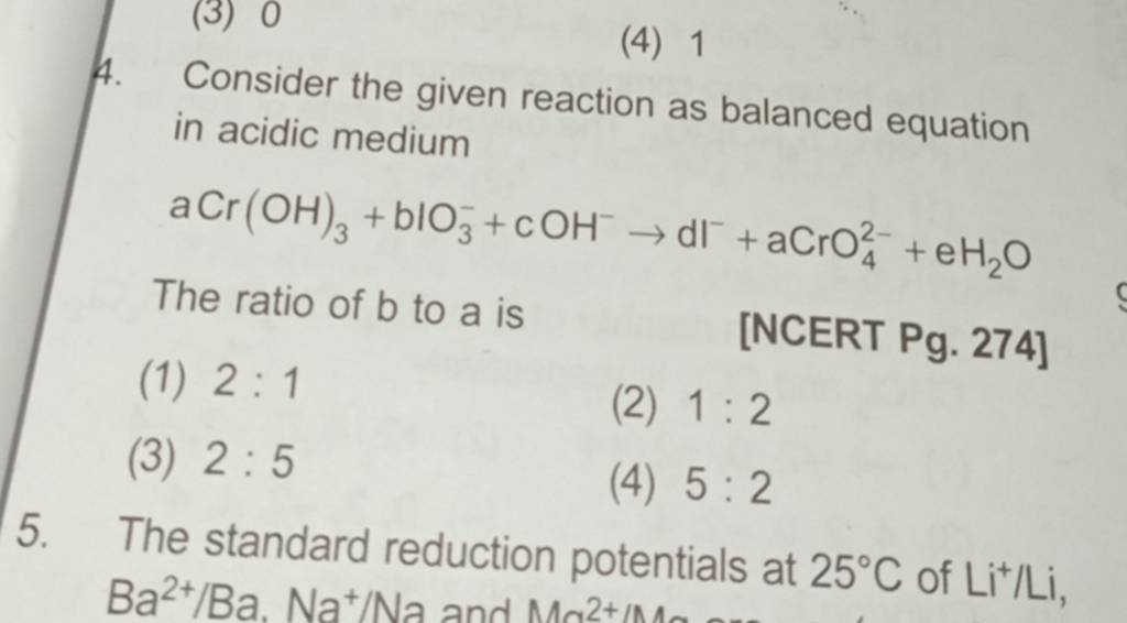 4-consider-the-given-reaction-as-balanced-equation-in-acidic-medium-acr