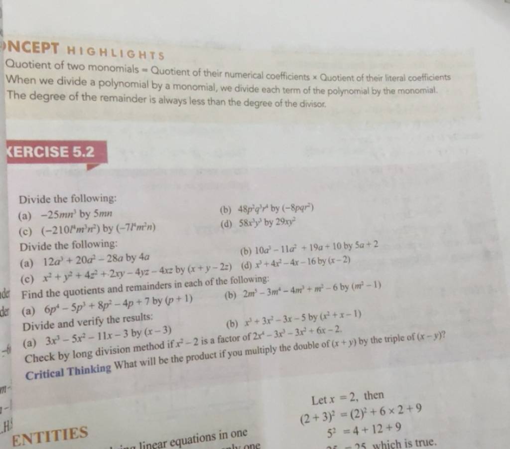 Find The Quotients And Remainders In Each Of The Following Filo find-the-quotients-and-remainders-in-each-of-the-following-filo