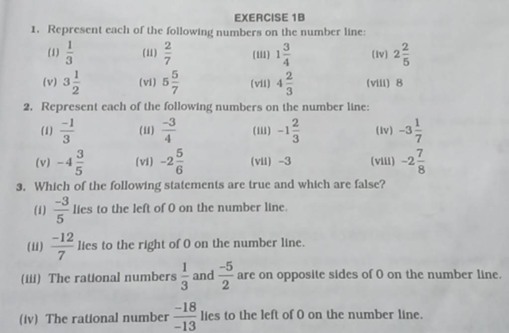 exercise-1b-1-represent-each-of-the-following-numbers-on-the-number-line