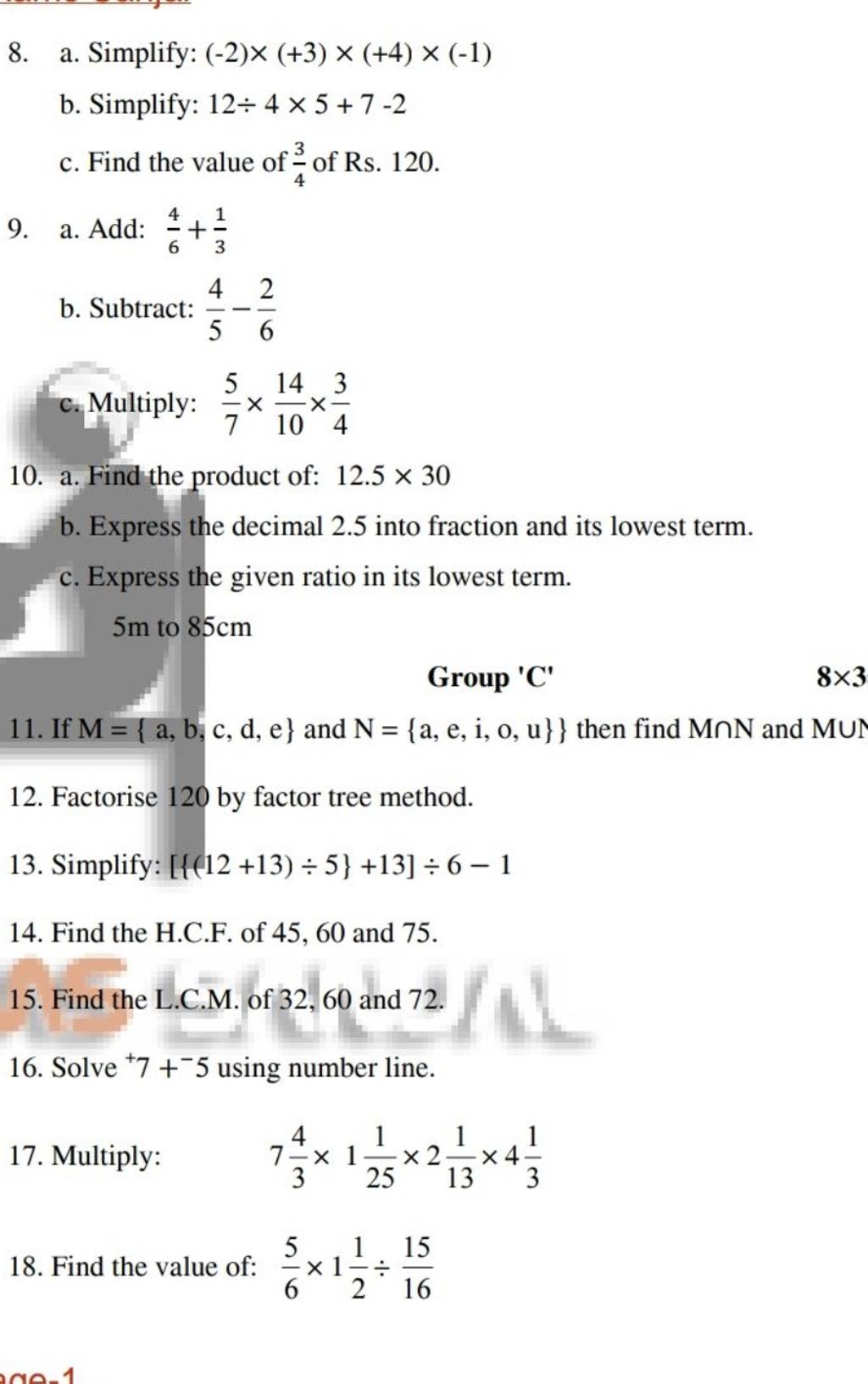 8 A Simplify 2 3 4 1 B Simplify 12 4 5 7 2 C Find The V 8-a-simplify-2-3-4-1-b-simplify-12-4-5-7-2-c-find-the-v