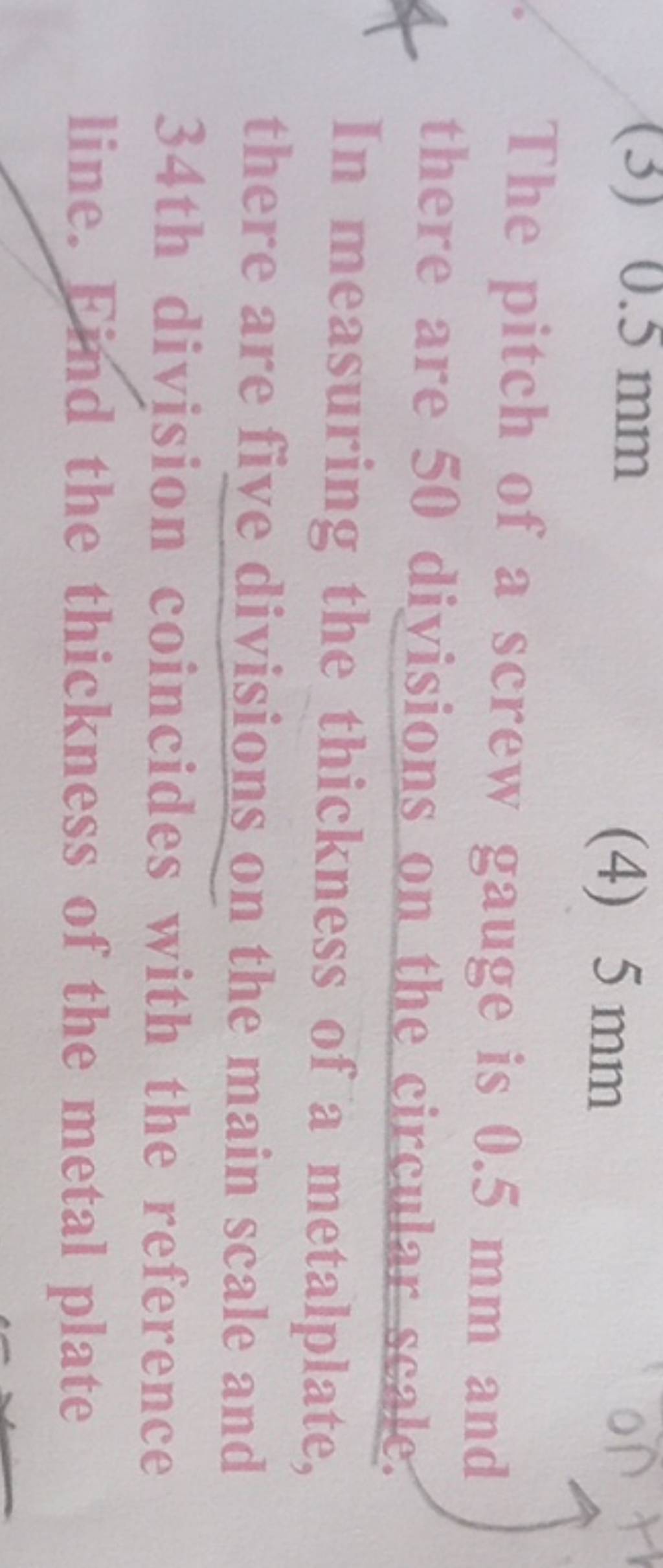 3-0-5-mm-4-5-mm-the-pitch-of-a-screw-gauge-is-0-5-mm-and-there-are-50