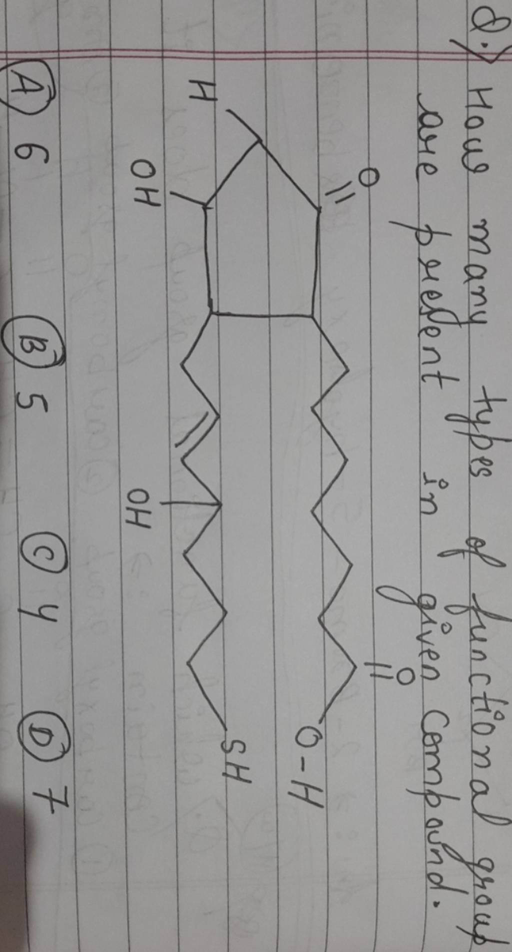 how-many-types-of-functional-group-are-present-in-given-compound-o-c-o