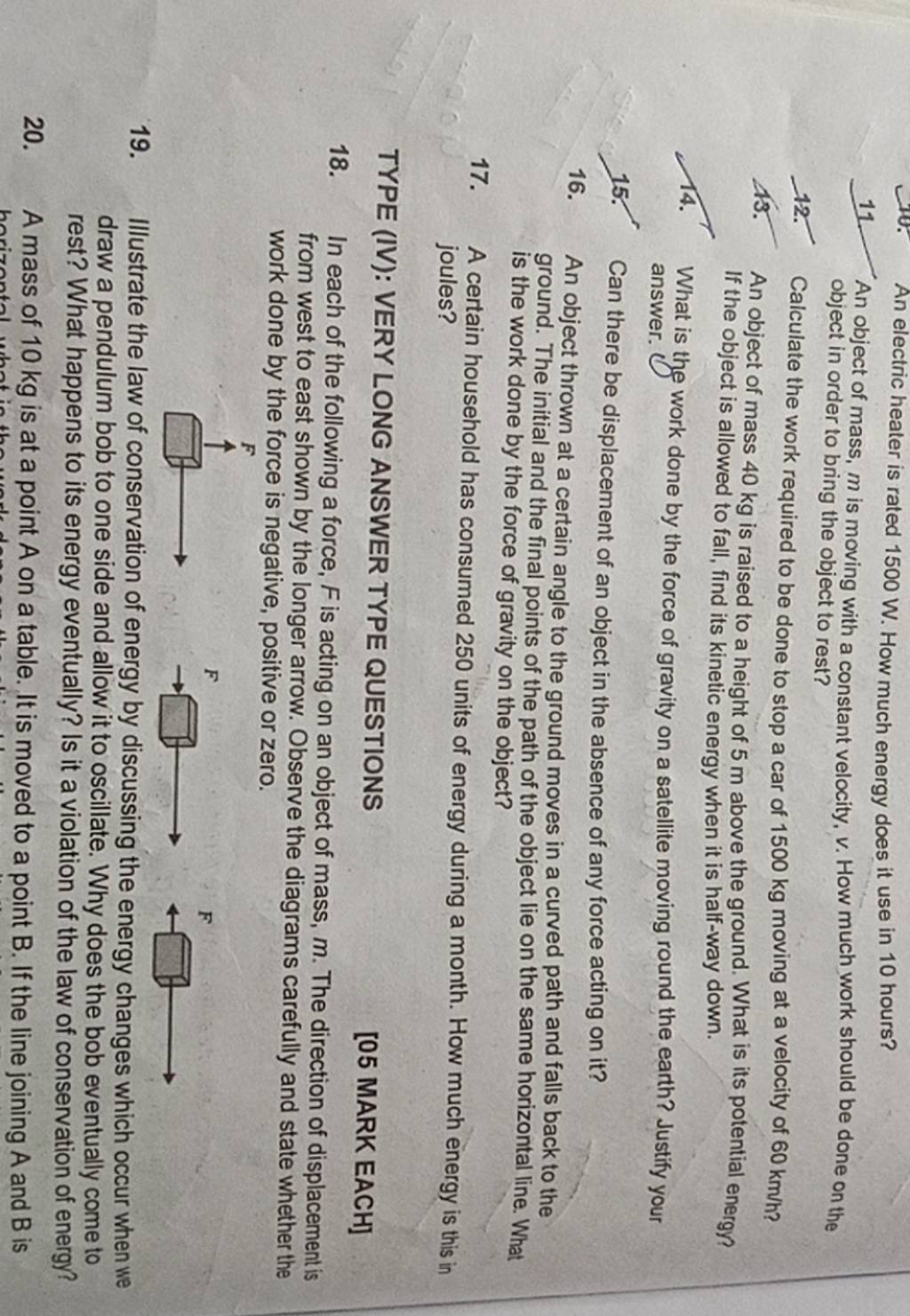 An electric heater is rated 1500 W. How much energy does it use in 10 hou..