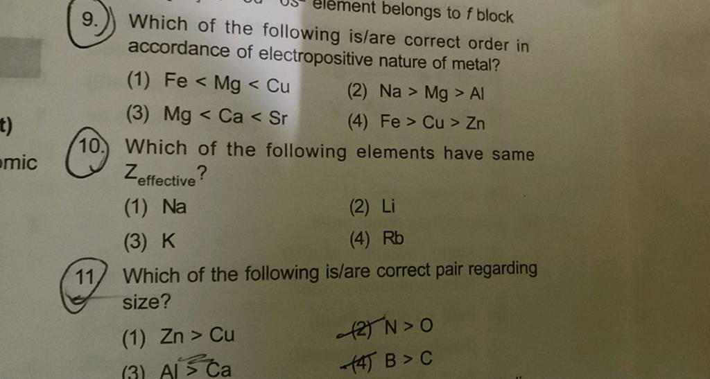 Which Of The Following Elements Have Same Zeffective Filo which-of-the-following-elements-have-same-zeffective-filo